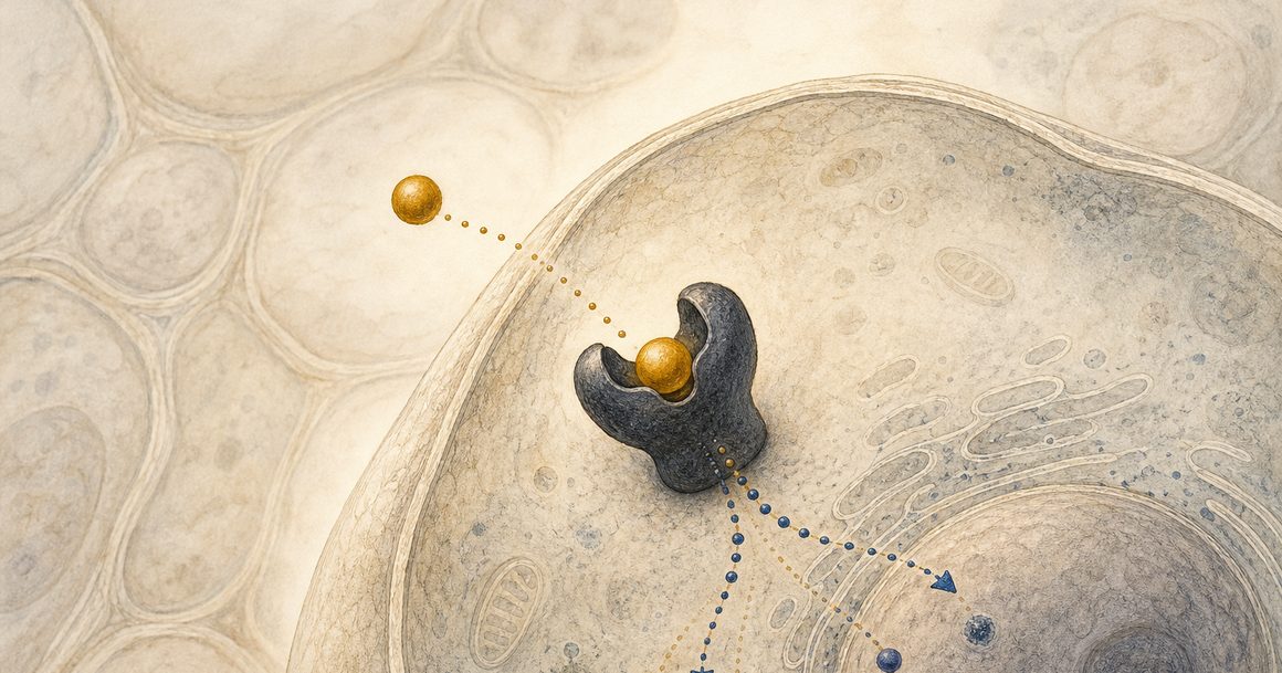 Hormone-like forms approaching receptor-like structures on softly rendered cells