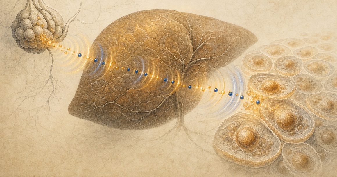 Pituitary-, liver-, and cell-inspired forms connected by restrained endocrine pulse motifs